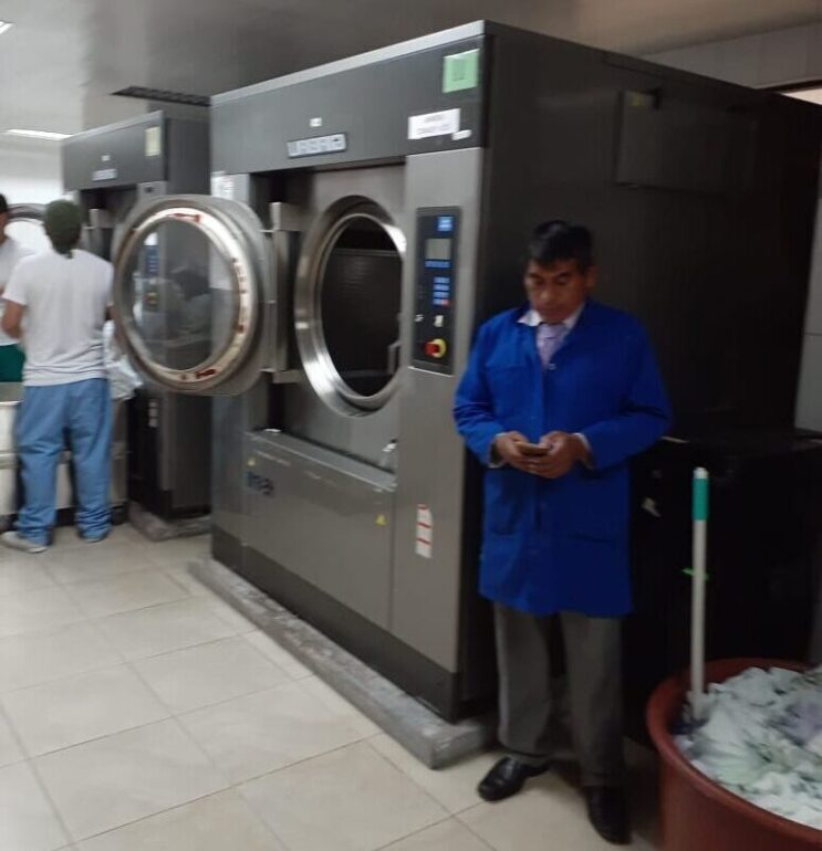 Lavadoras Industriales en Hospitales